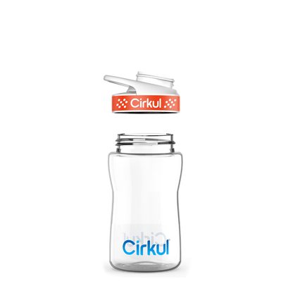 12oz. Plastic Bottle & Comfort Grip Lid