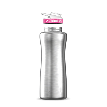 32oz. Stainless Steel Bottle & Comfort Grip Lid