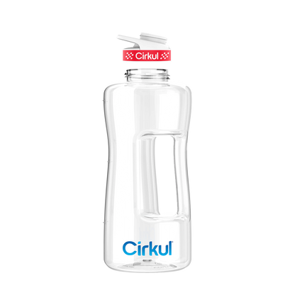 62oz. Plastic Bottle & Comfort Grip Lid